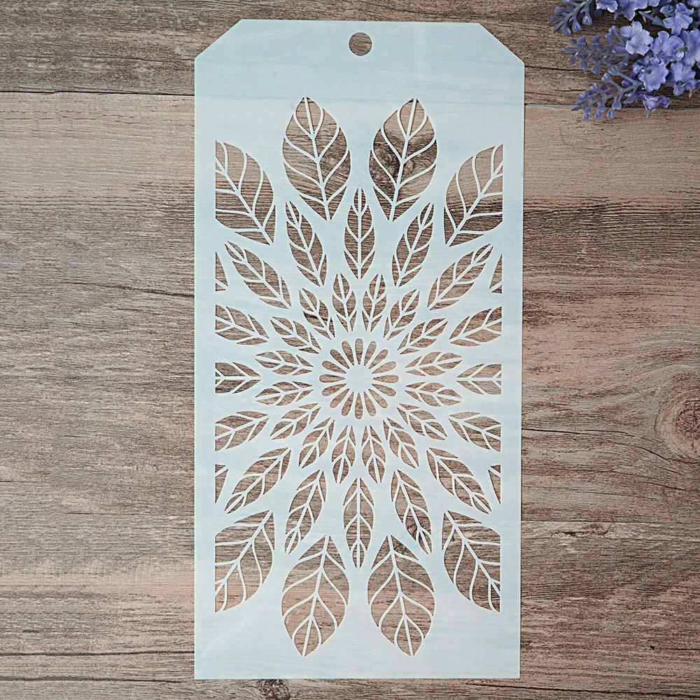 12*24 см DIY ремесло бесшовный трафарет для рисования штамповки для скрапбукинга штампы альбом декоративное тиснение бумажные карты