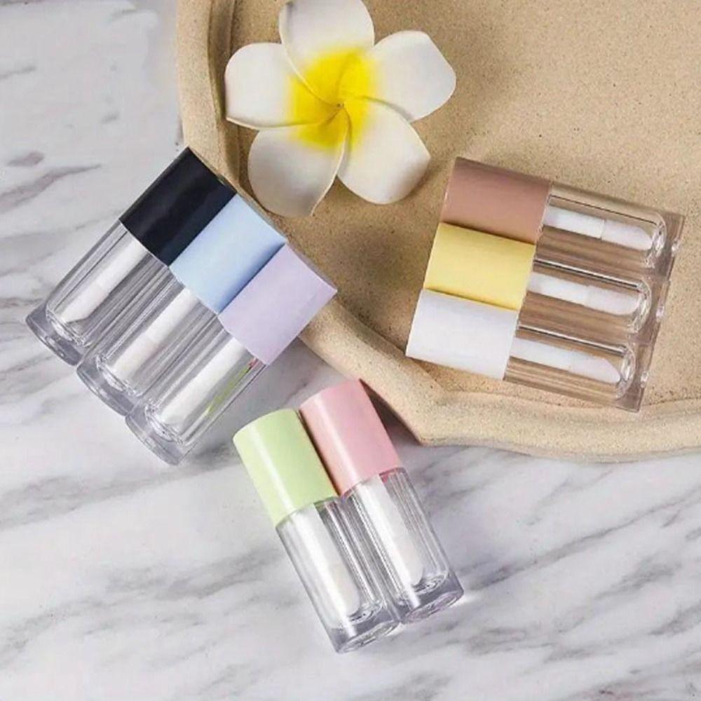 Многоразовый контейнер для блеска для губ Morandi Cosmetic Container Lip Gloss Tube With Brush Makeup Tool