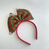 BS UP Christmas Tree Deer Antlers Rudolph Headband Props Christmas Party Supplies 3-piece Set