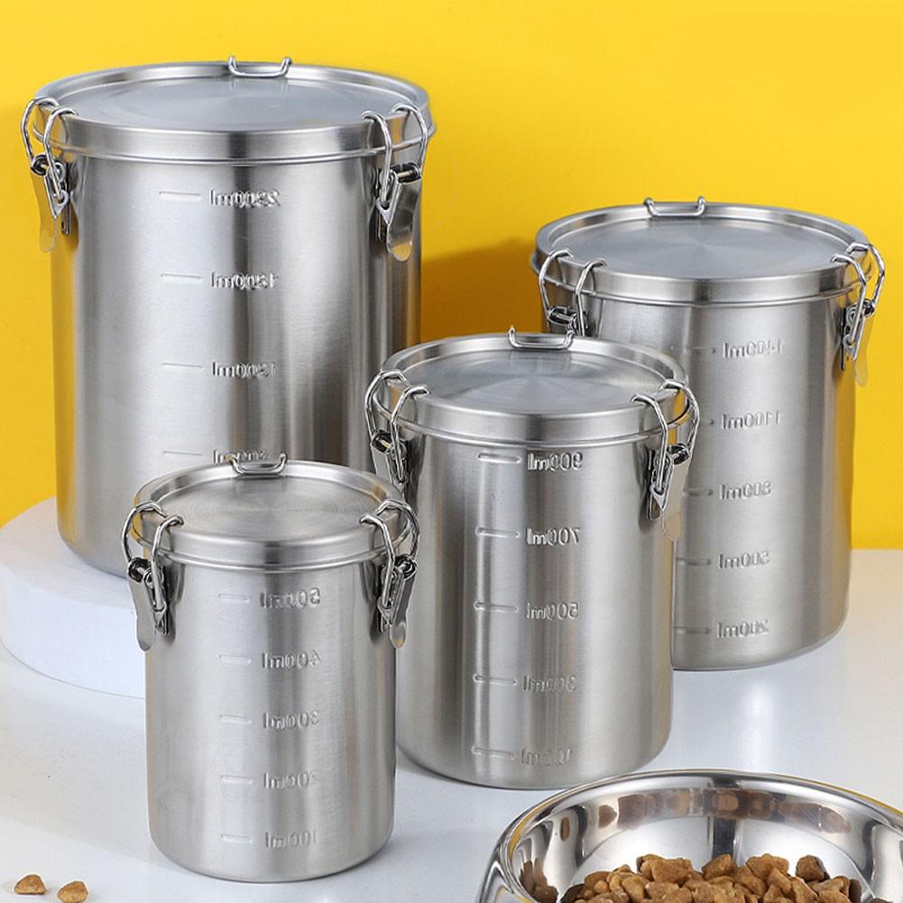 Large Volume Airtight Food Canister 2500ml for Sugar and Tea Storage