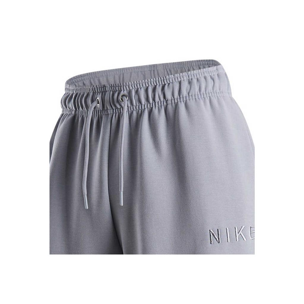 Nike Solid Color Drawstring Knit Joggers Women Bottoms Grey-Purple HF0423-012