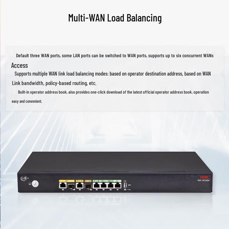 H3C UR7504 Enterprise VPN Wired Router (CN version)