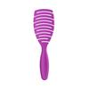 Detangling Brush - ILŪ - Easy Detangling Hair Brush - Violet - Flexible Design - Vegan Bristles