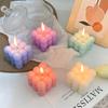 Ins Style Creative Bubble Shape Rubik's Cube Scented Candle Home Simple Scented Candle Decoration