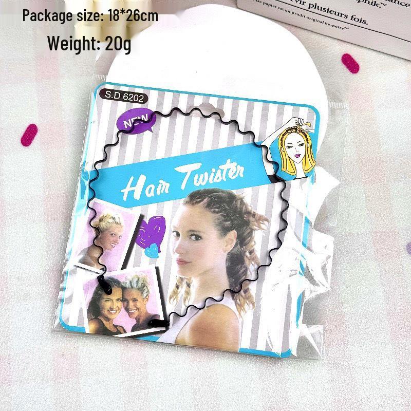 Универсальная стальная проволочная повязка на голову для мужчин и женщин: Трендовый, Невидимый и Идеальный для Спорта, Зачесанные Назад Волосы или Укладки Выбивающихся Волос.