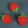 Fruit Ball Strawberry Squeeze Toy Strawberry Fruit Ball Pinch Music Toys  Children Toys