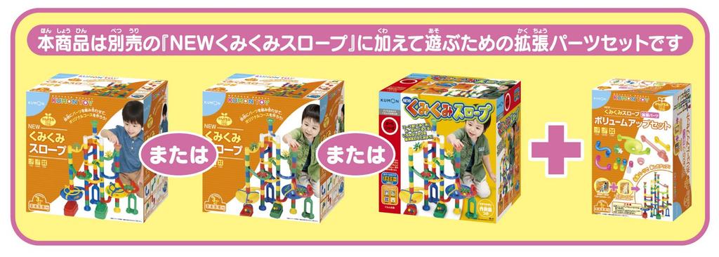 NEW Kumikumi Slope Volume Up Set (Renewal)