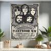FFleetwood MMac Rock Band Printed Large Wall Tapestry Hanging Tarot Hippie Wall Rugs Dorm Art Home Decor