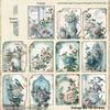 Beautiful Day Lost Garden Paper Series: 30 Art Collage Sheets, 6 Designs