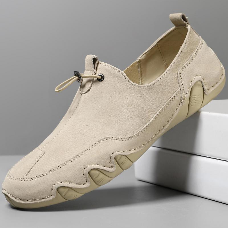 Модные черные кожаные лоферы для мужчин Кожаная повседневная обувь Мужские мокасины Ручная работа Роскошная обувь Мужские слипоны Обувь для ходьбы и вождения