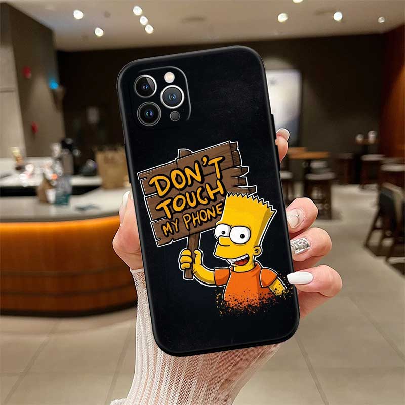 UP45 S-Simpsons New High-End Shell Phone Case for iPhone SE X XS XR 16E 17 11 Pro Max 8 7 6 6s Plus Air