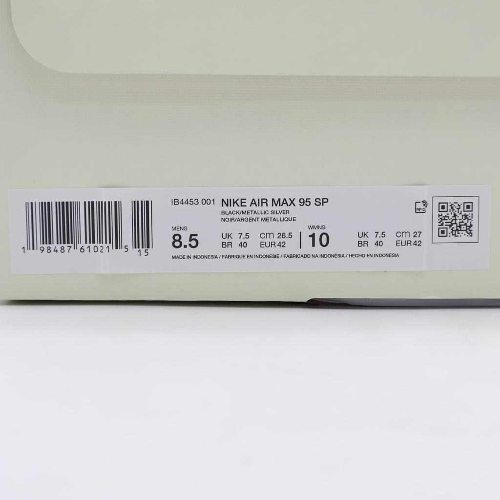 IB4453-001 UNDEFEATED Nike Air Max 95 SP Черный (Мужской)
