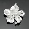 Bridal Wedding Jewelry Rhinestone Lily Flower Scarf Brooch Pin Lady Party Gift