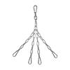 Boxing Bag Connecting Hook Chain Punching Bag Hanger Metal Chain With Hook Heavy Duty Swing Hanger Easy to Install
