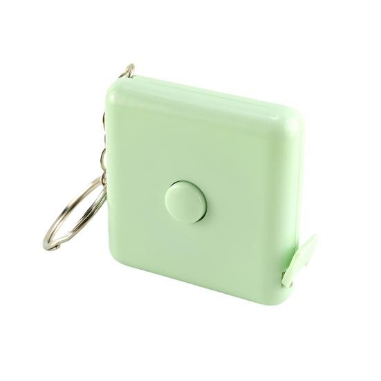 Квадратная выдвижная рулетка с брелоком Портативная мини двусторонняя мягкая измерительная лента Портновская швейная лента для измерения тела