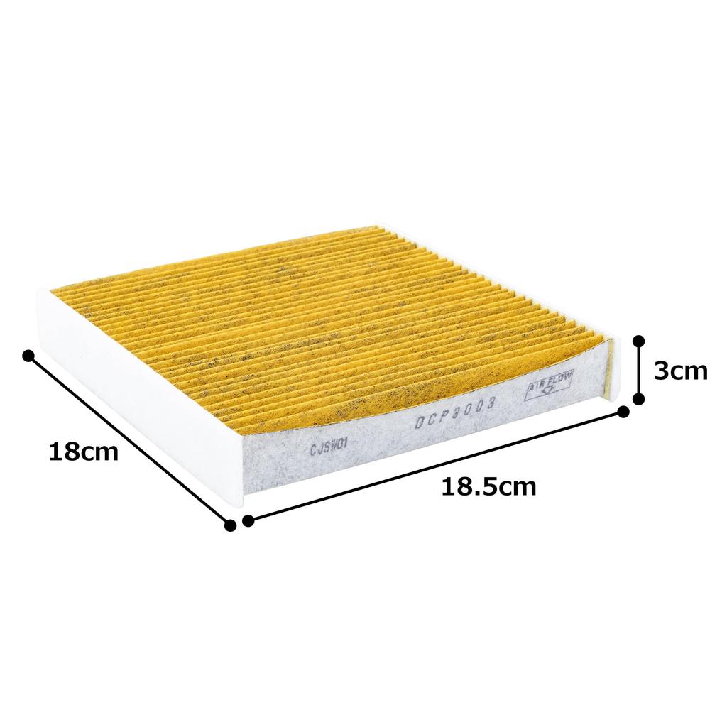 DENSO Premium Clean Air Filter for Car Air DCP3003 Conditioners, 014535-3820