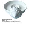 Yousheng 3D-печатный поднос-ракушка для украшений, блюдо для организации колец, сережек, ожерелий, тарелка-держатель для мелочей, ключей для
