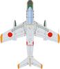 PLATZ JASDF Natural Metal Livery Plastic Model Molded Color 1/72 T-1A '60 AC-68
