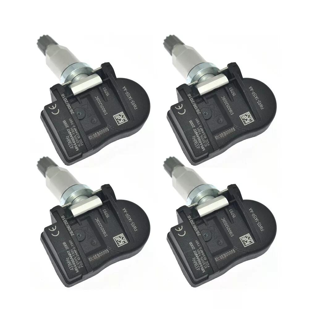 4Pcs Tire Pressure Monitor Sensor For Land Rover Peugeot FW93-1A159-AB