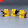 Кирпичи MOC Фигурка 4 см Леггинсы из мягкой резины Аксессуары для оружия Строительные блоки Игрушки для детей Куклы Рождественские подарки