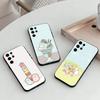 Чехол для телефона S-Sumikko Anime G-Gurashi-I для Samsung S25, S24, S21, S22, S23, S30, Ultra, S20, Plus, Другие Мягкий Черный Чехол
