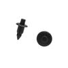 ACROPIX Rivet Clip Bumper Fastener 6.5mm for Ho Nda Compatible with Accord, Black, 10pcs