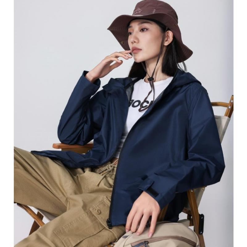 Fashionable Thin Models of The Same Men and Women Windproof Fabric Rushing Jacket YG-998