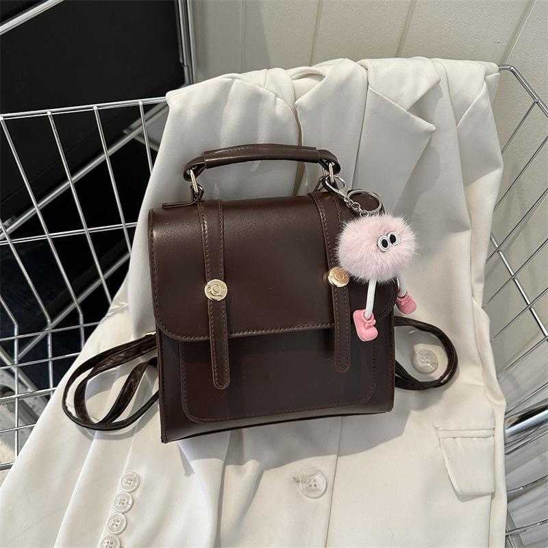 Простой рюкзак женская сумка в студенческом стиле женская сумка 2025 новая модная повседневная наплечная сумка маленький рюкзак