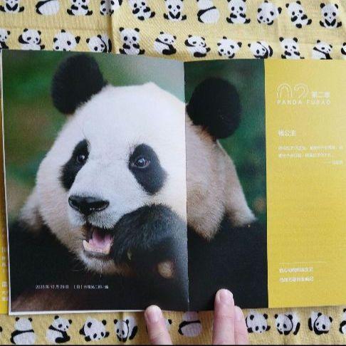 [USED] A rare item! The fourth book in the series following Panda Hana Hana Moeran Kouka, "Panda Fukuho