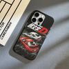 Гонки Аниме Initial D Для IPhone 16 15 11 12 13 14 17 Pro Max PLUS Pro Мягкий Гофрированный Силиконовый Задний Чехол для Телефона