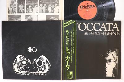 LP Пластинка TOKIHIKO MORISHITA Токката PU1 DHARMA 1972 Япония Оби Японский Поп-Рок Б/У