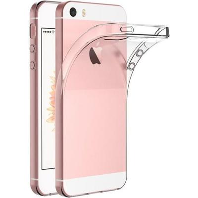 Чехол - Phonillico® - iPhone SE (2016) - Мягкий силикон - Ультратонкий - Прозрачный