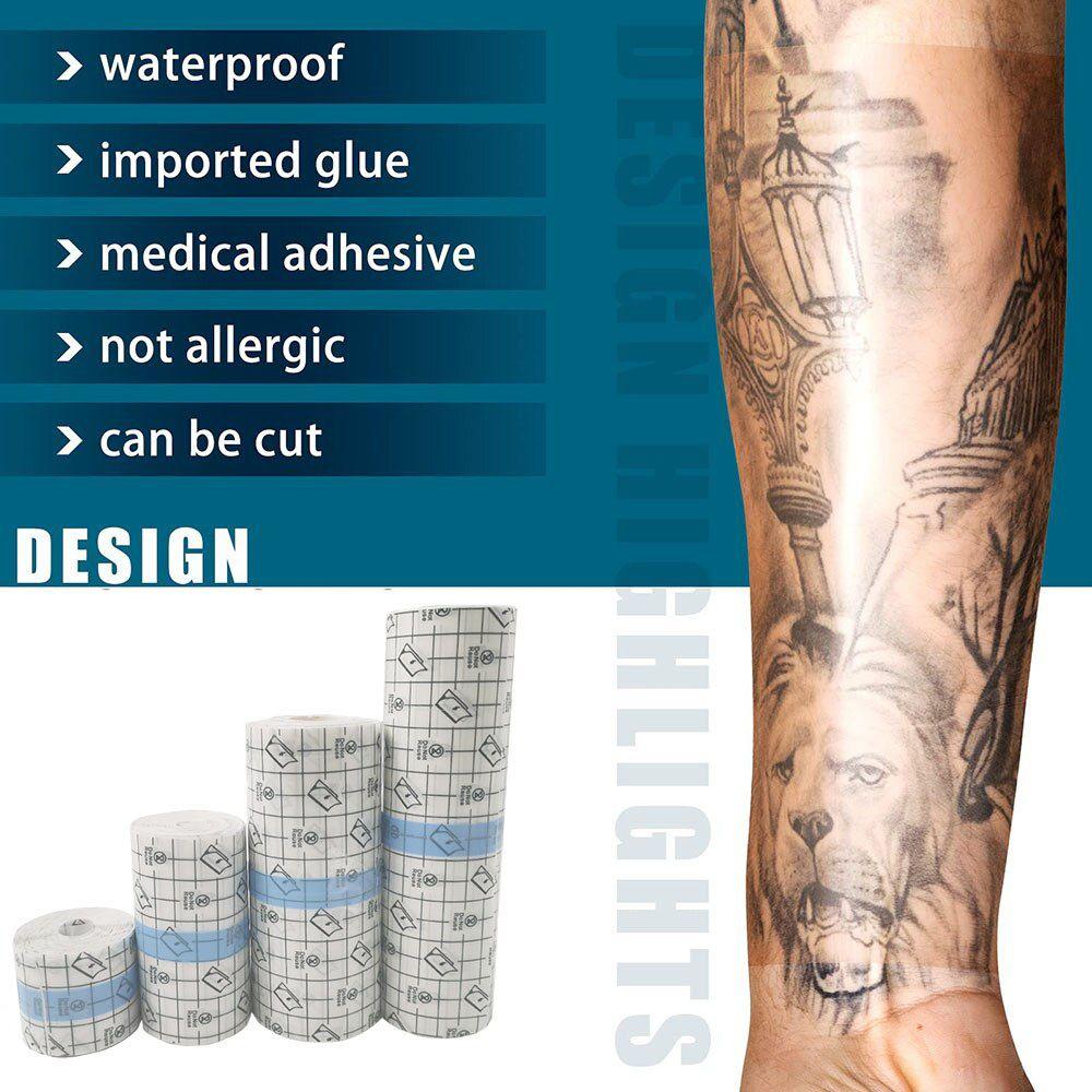 Waterproof Tattoo Film Tattoo Aftercare Bandage Second Skin Bandage Tattoo Healing Repair Bandages