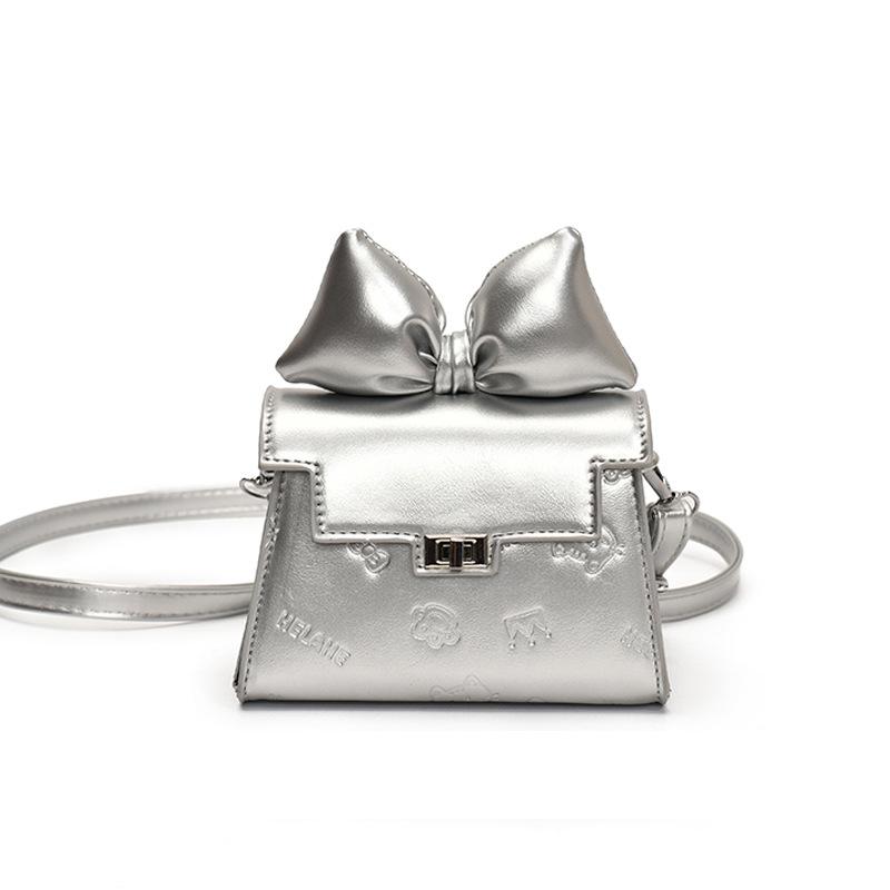 Трендовый новый продукт милый тисненый корейская версия нишевый бант рот красный конверт модный иностранный стиль супер огонь универсальная сумка мессенджер женская