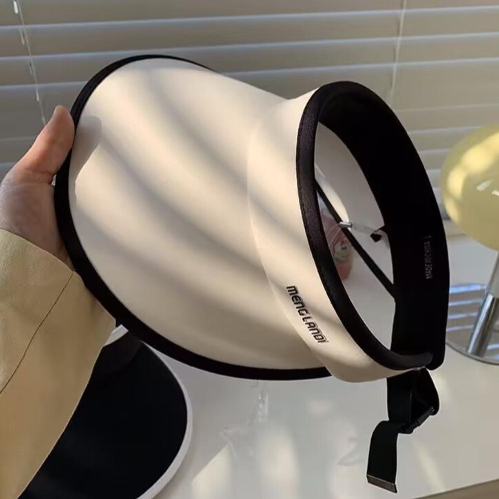 Солнцезащитная шляпа с защитой от ультрафиолета, устойчивая к ультрафиолетовому излучению, пустая шляпа-цилиндр, портативная солнцезащитная шляпа для лета