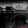 Наклейка на внутреннюю консоль Mazda Atenza 17-18 из углеродного волокна