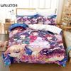 3D Anime Saekano Bedding Set Duvet Cover Bed Set Quilt Cover Pillowcase Comforter King Queen Size Boys Adult Bedding Set