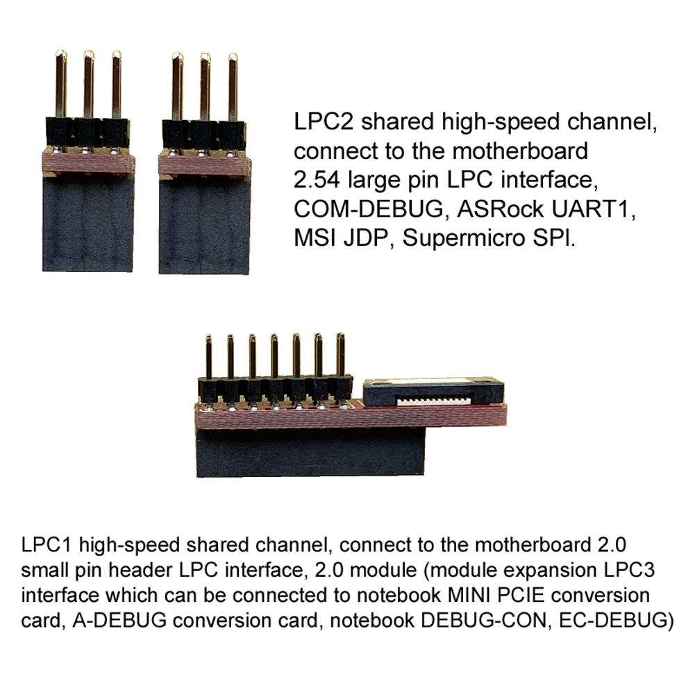 TL631 PRO Универсальная диагностическая карта PCI для ноутбука ПК PCI-E Mini LPC Диагностический анализатор материнской платы