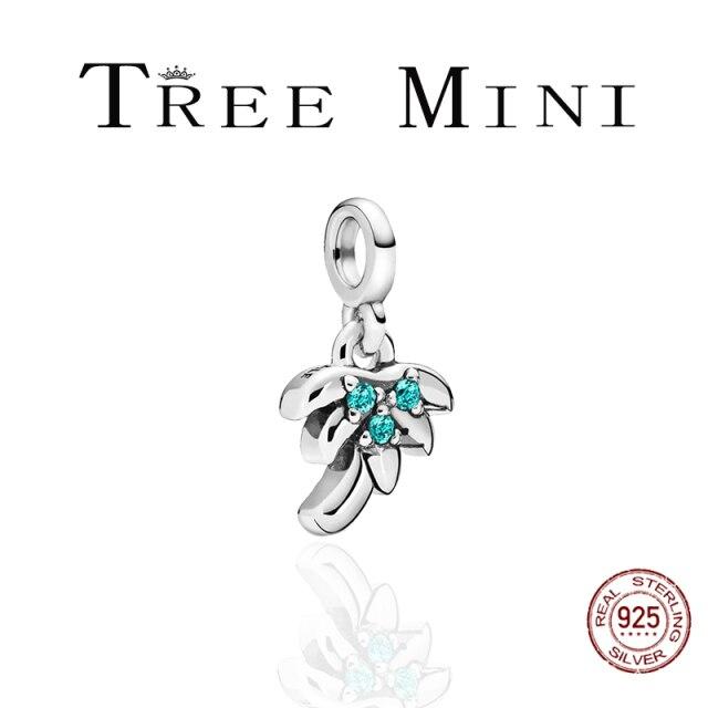 Новый оригинальный браслет Pamura Me из стерлингового серебра 925 пробы, подвеска в виде морской звезды и фламинго, сделай сам, ювелирные изделия для женщин, подарок