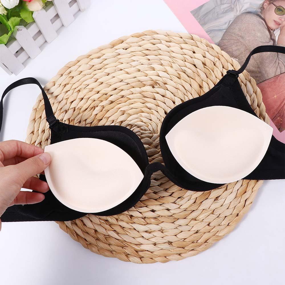 Up Summer Breast Bra Inserts Cups Thicken Chest Pads Sponge Bra Pads Inserts Chest Women Chest Cups