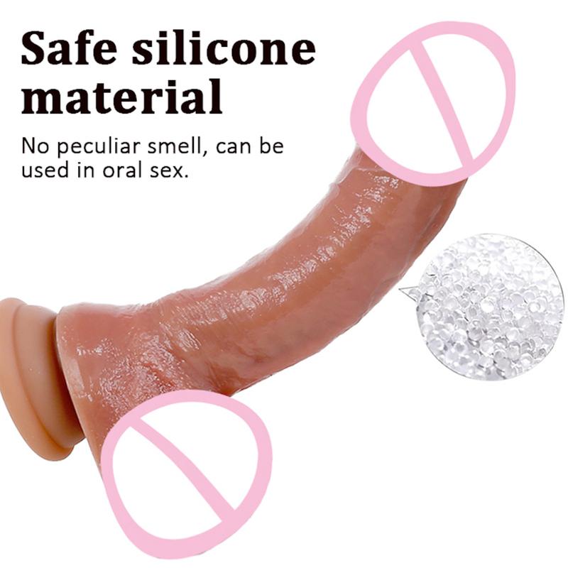 Adult Sex Toys Realistic Silicone Dildo with Suction Cup for Woman Men Anal Vagina Masturbator Fake Dick Penis Dildos Massager