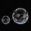 15mm/25/50mm Clear Crystal Hanging Ball Glass Prism Sun Cather Faceted Balls For Chandeliers Part Home Wedding Decoration