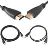 0.5/1/2M Gold Plated Connection HDMI-compatible Cable V1.4 High Clarity 1080P for LCD DVD HDTV Samsung PS3