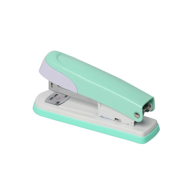 Красочный мини-средний степлер-макарон для студентов и офисов