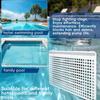 White Skimmer Net Cover Magnetic Skimmer Basket Protector Durable Pool Skimmer Screen
