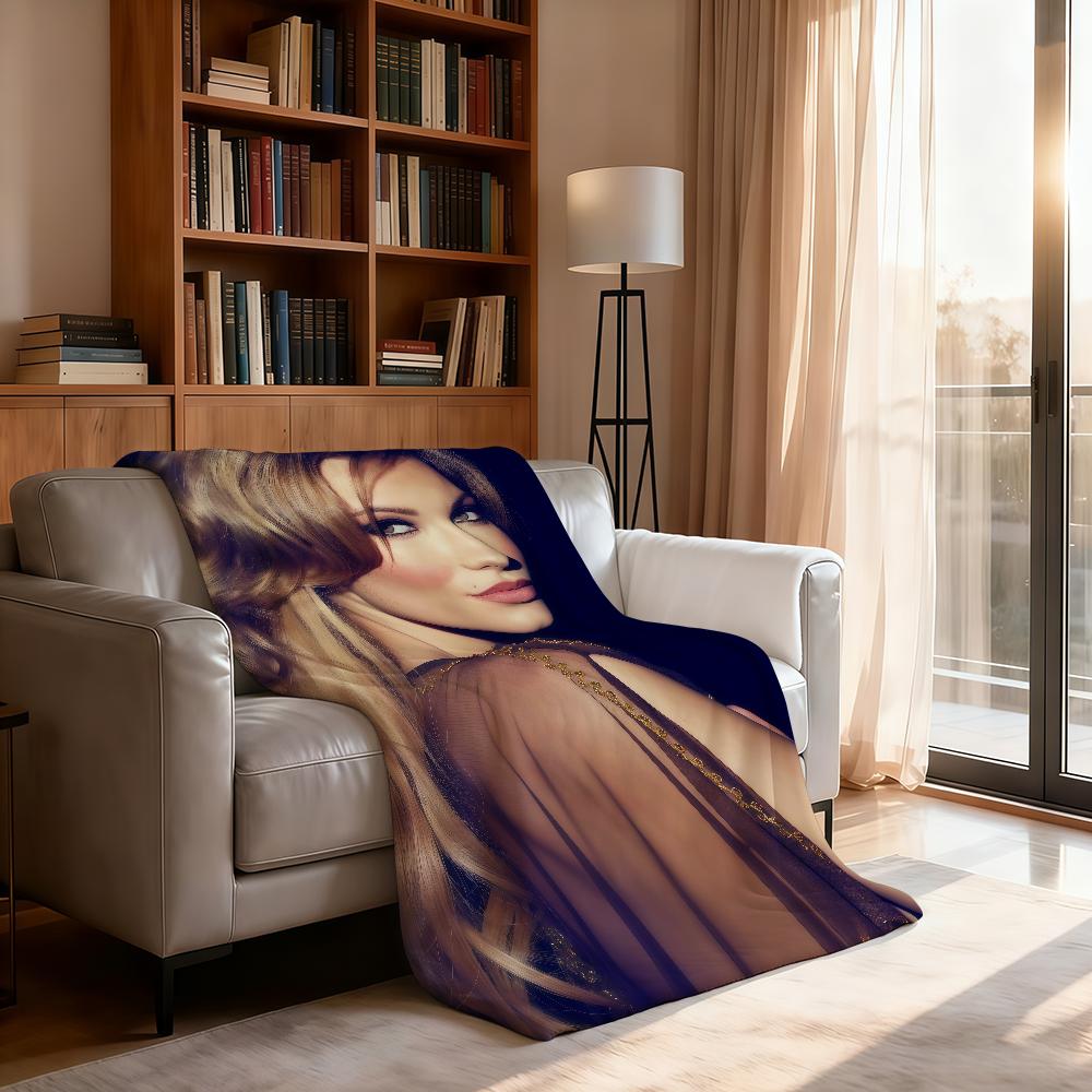 American Actor C Caitlin O OcoNnOr Sexy Blanket For Soft Throw Blanket for Picnic Bed Sofa Home Bedroom Cozy Warm Comfortable