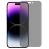 For iPhone 14 Pro Max Privacy Screen Protector Full Cover Anti-Spy Dark Tempered Glass Anti-Scratch Screen Film Guard