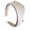 Women Retro Fabric Headband with Pearl Decors High Skull Wide Hairhoop for Elegant Hair Styling All Matching Hairband