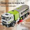Alloy Sanitation Sweeper Model Simulation Vacuum Cleaner Boy Electric Sound And Light Universal Toy Car