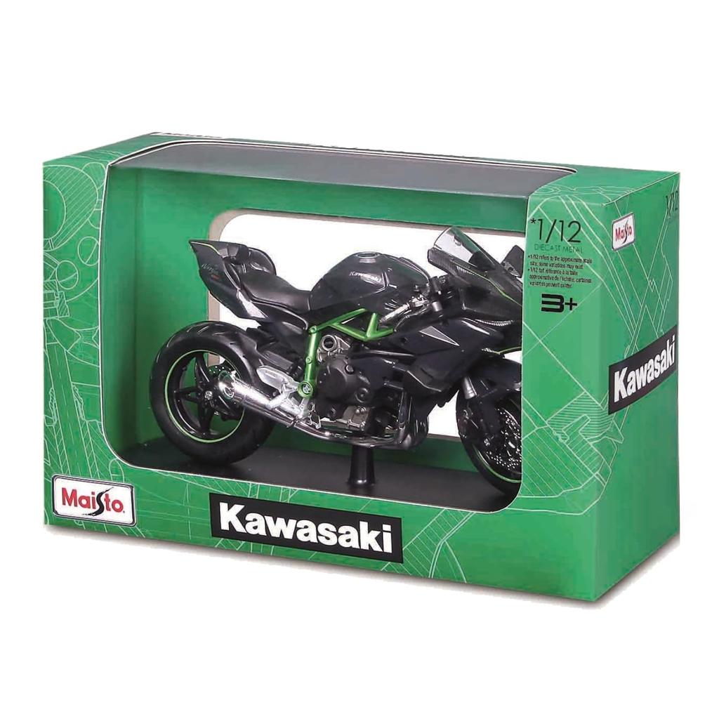 Maisto Масштаб Специальная упаковка Kawasaki Ninja H2R Литая модель Готовая модель 32708 1/12 / Автомобиль, Мотоцикл,